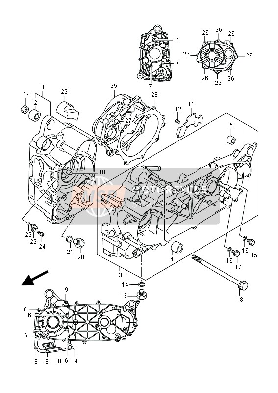 Caja Del Cigüeñal